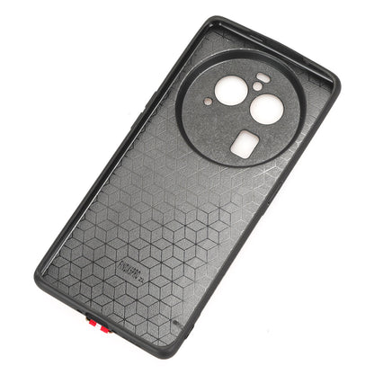 Phone Cover for Oppo Find X6 Pro Wristband Kickstand PU Leather Coated PC+TPU Case with Neck Strap