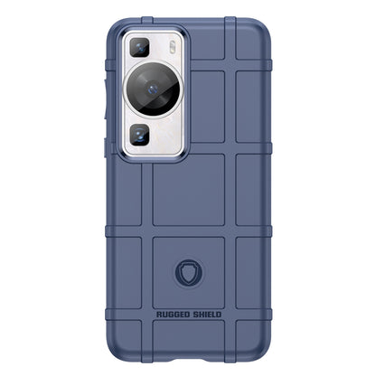 For Huawei P60 / P60 Pro Square Grid Texture Phone Case Scratch-resistant Cell Phone Cover