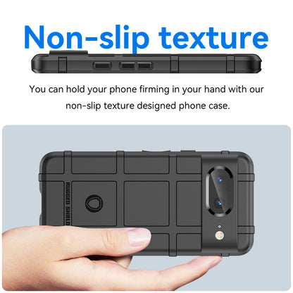 For Google Pixel 8 Square Grid Texture Soft TPU Phone Case Anti-drop Back Cover