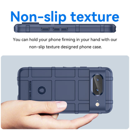 For Google Pixel 8 Square Grid Texture Soft TPU Phone Case Anti-drop Back Cover