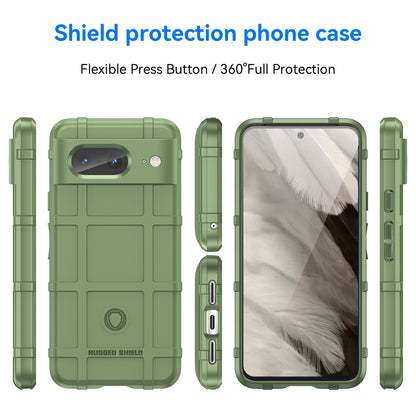 For Google Pixel 8 Square Grid Texture Soft TPU Phone Case Anti-drop Back Cover