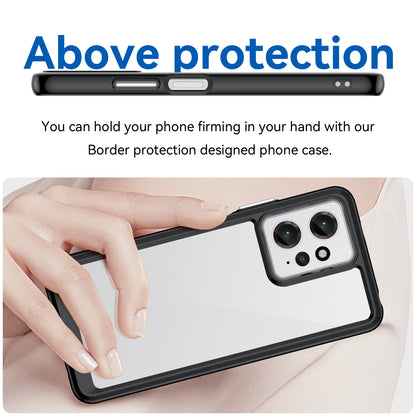 For Xiaomi Redmi Note 12 4G TPU+Acrylic Phone Case Drop-proof Phone Cover