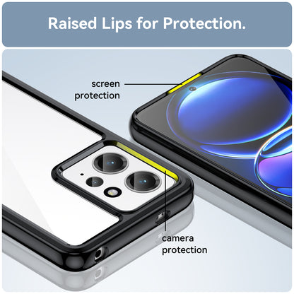 For Xiaomi Redmi Note 12 4G TPU+Acrylic Phone Case Drop-proof Phone Cover