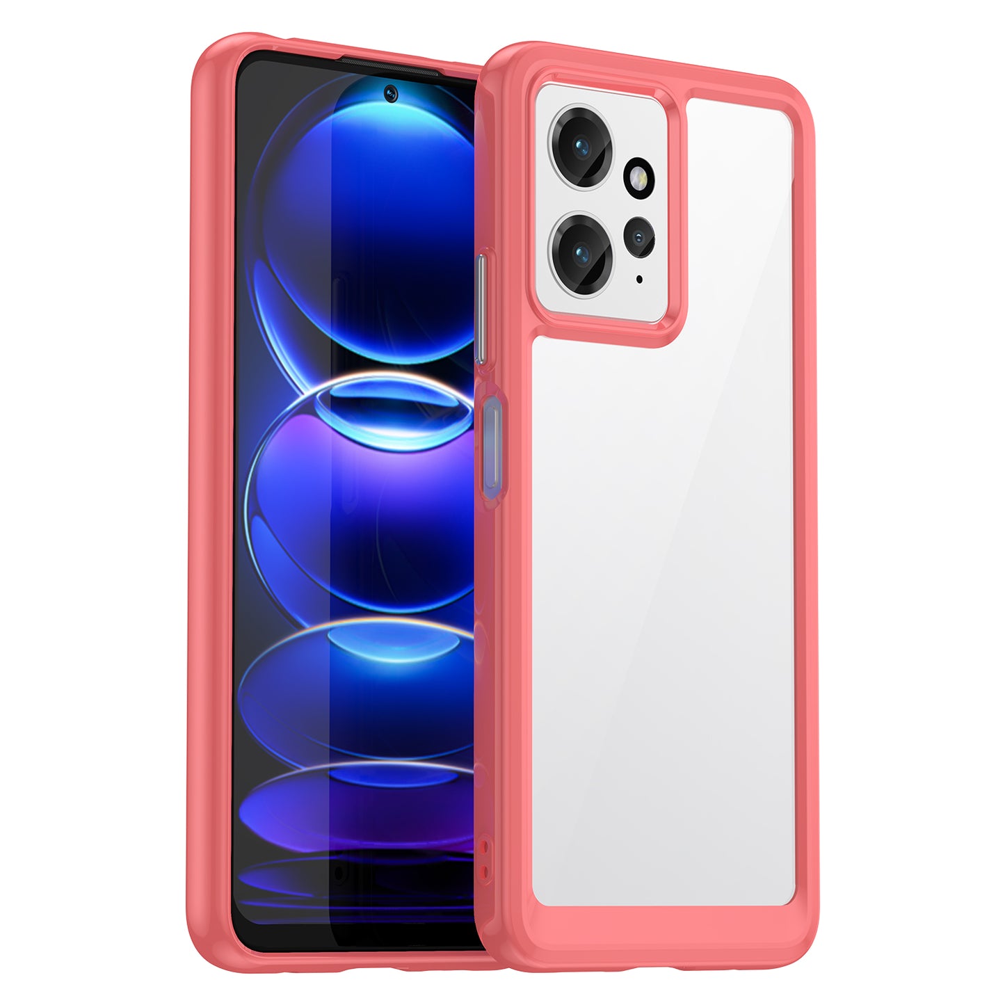 For Xiaomi Redmi Note 12 4G TPU+Acrylic Phone Case Drop-proof Phone Cover