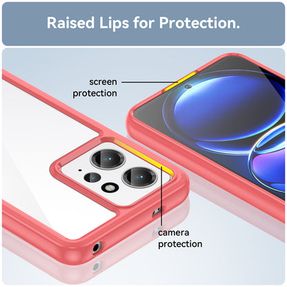 For Xiaomi Redmi Note 12 4G TPU+Acrylic Phone Case Drop-proof Phone Cover