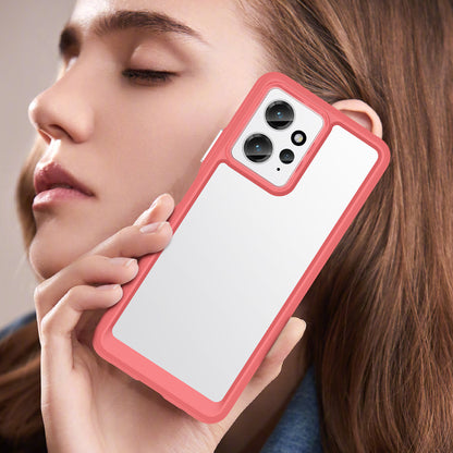 For Xiaomi Redmi Note 12 4G TPU+Acrylic Phone Case Drop-proof Phone Cover