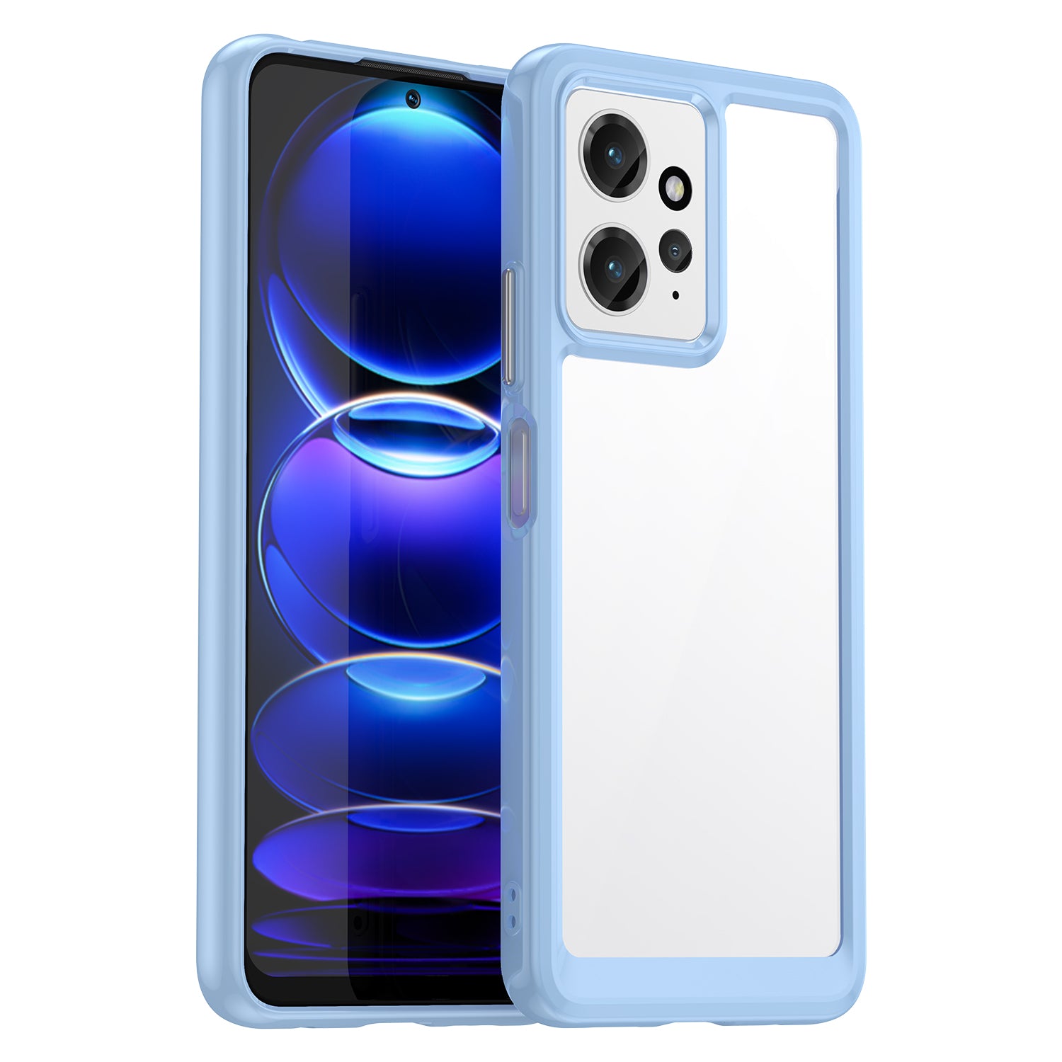 For Xiaomi Redmi Note 12 4G TPU+Acrylic Phone Case Drop-proof Phone Cover