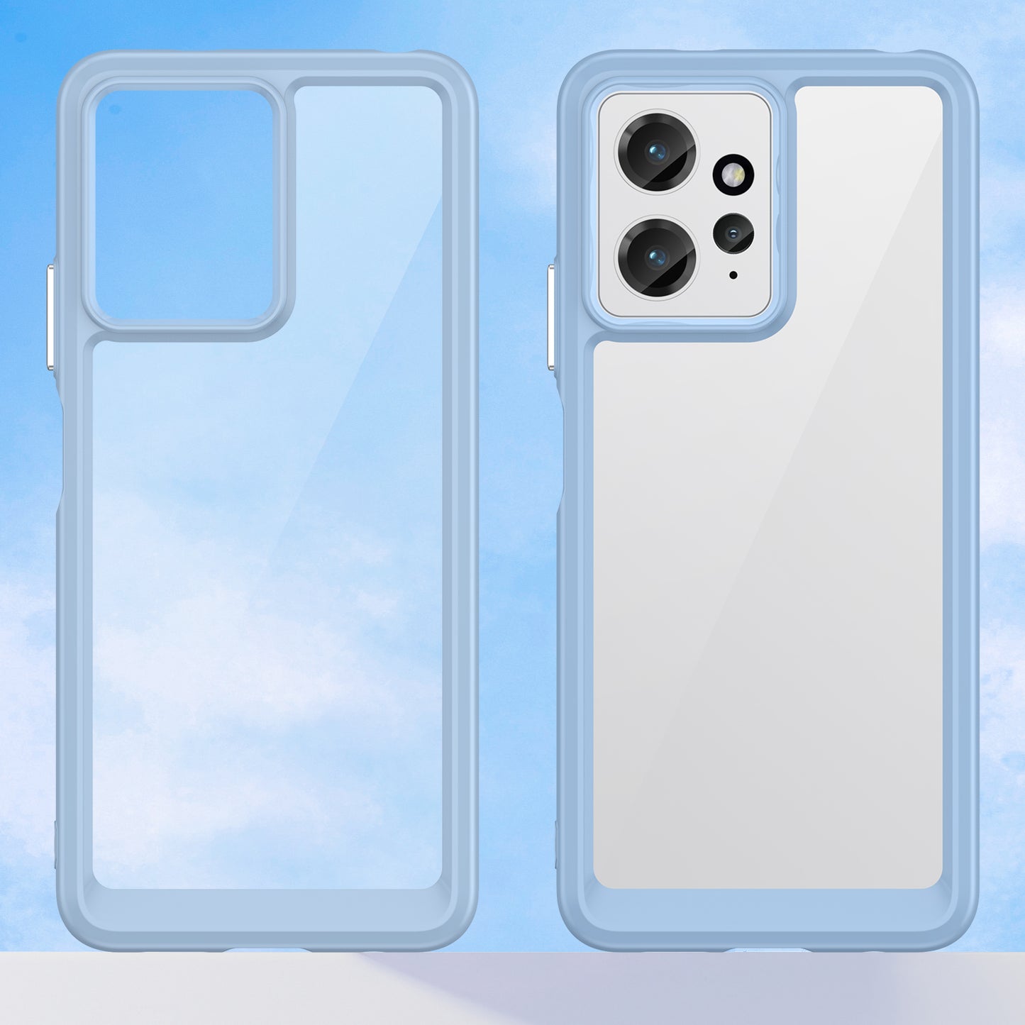 For Xiaomi Redmi Note 12 4G TPU+Acrylic Phone Case Drop-proof Phone Cover