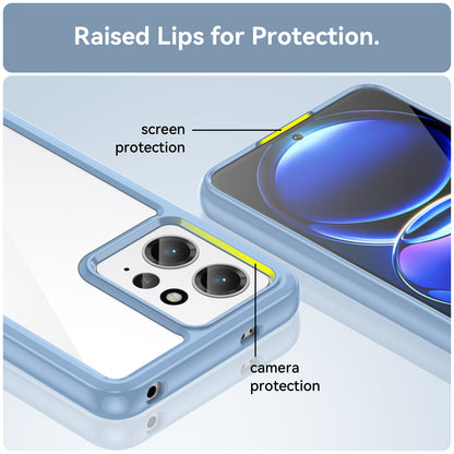 For Xiaomi Redmi Note 12 4G TPU+Acrylic Phone Case Drop-proof Phone Cover