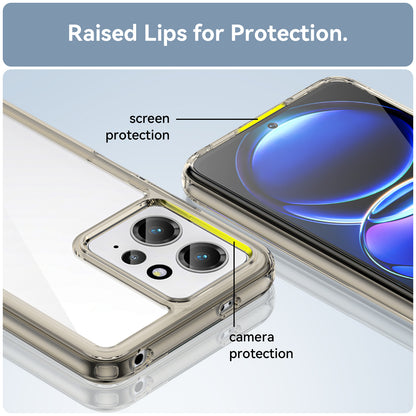 For Xiaomi Redmi Note 12 4G TPU+Acrylic Phone Case Drop-proof Phone Cover