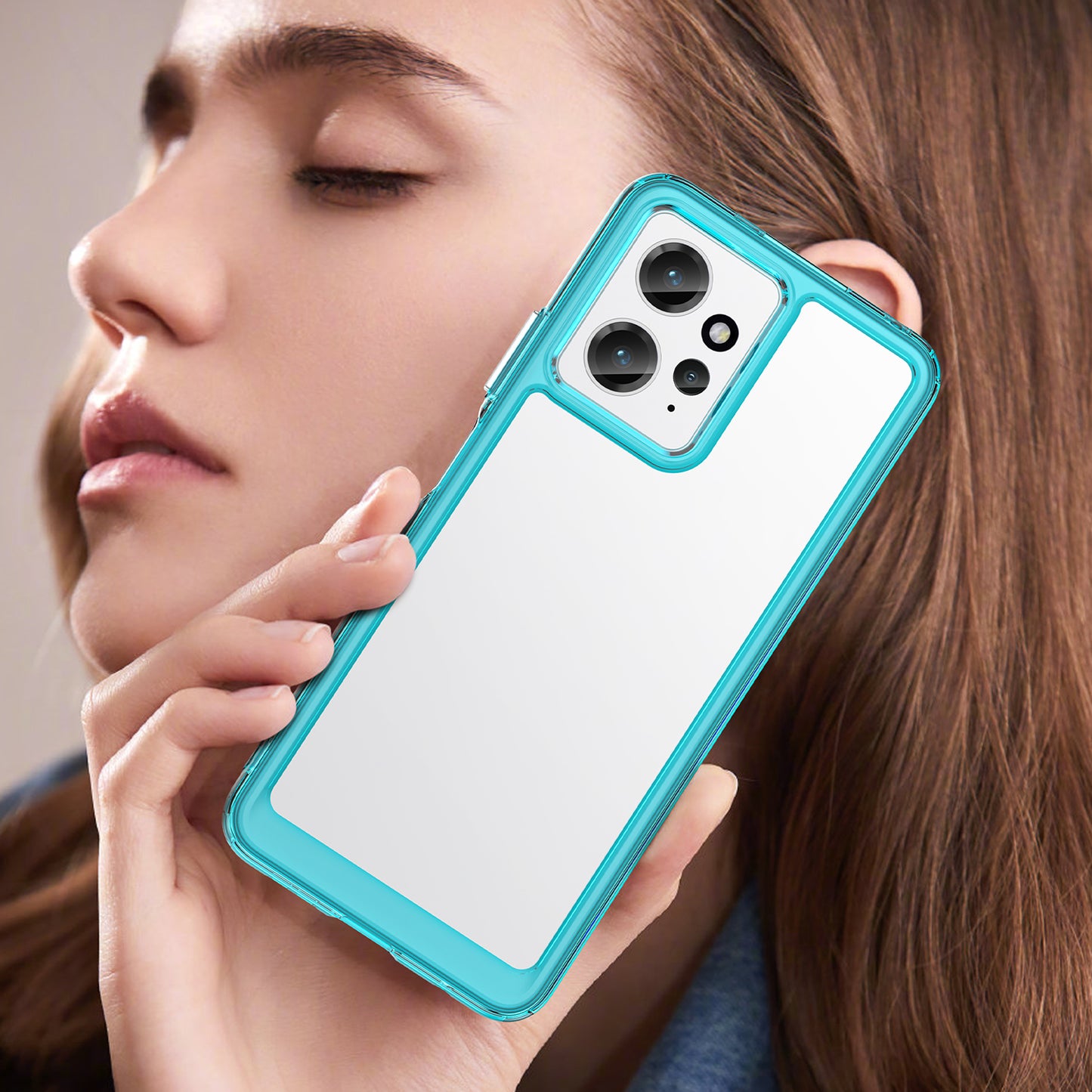 For Xiaomi Redmi Note 12 4G TPU+Acrylic Phone Case Drop-proof Phone Cover