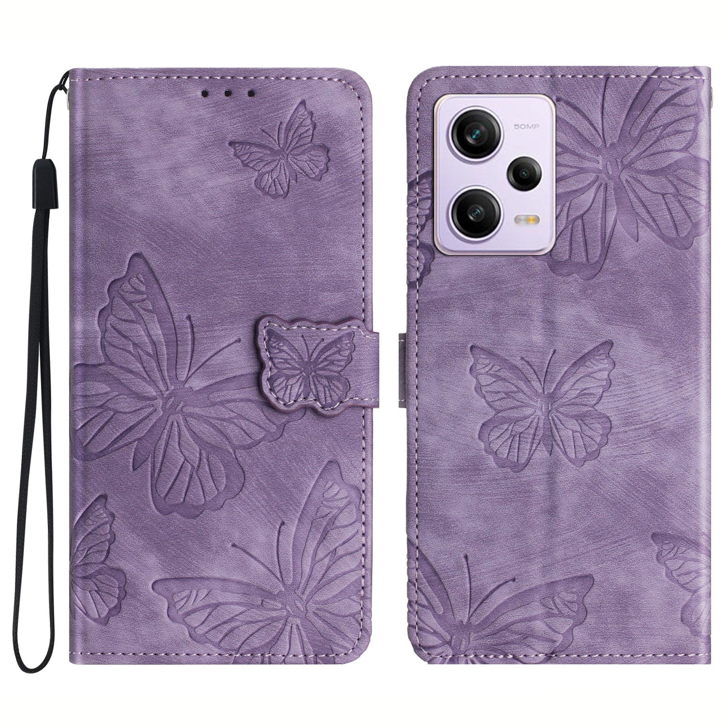 For Xiaomi Redmi Note 12 Pro 5G / Note 12 Pro Speed 5G / Poco X5 Pro 5G Stand Wallet Phone Case Imprinted Leather Cover