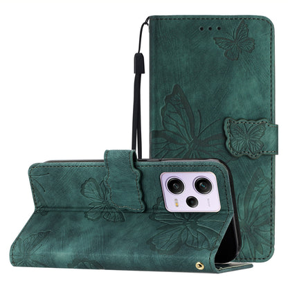 For Xiaomi Redmi Note 12 Pro 5G / Note 12 Pro Speed 5G / Poco X5 Pro 5G Stand Wallet Phone Case Imprinted Leather Cover