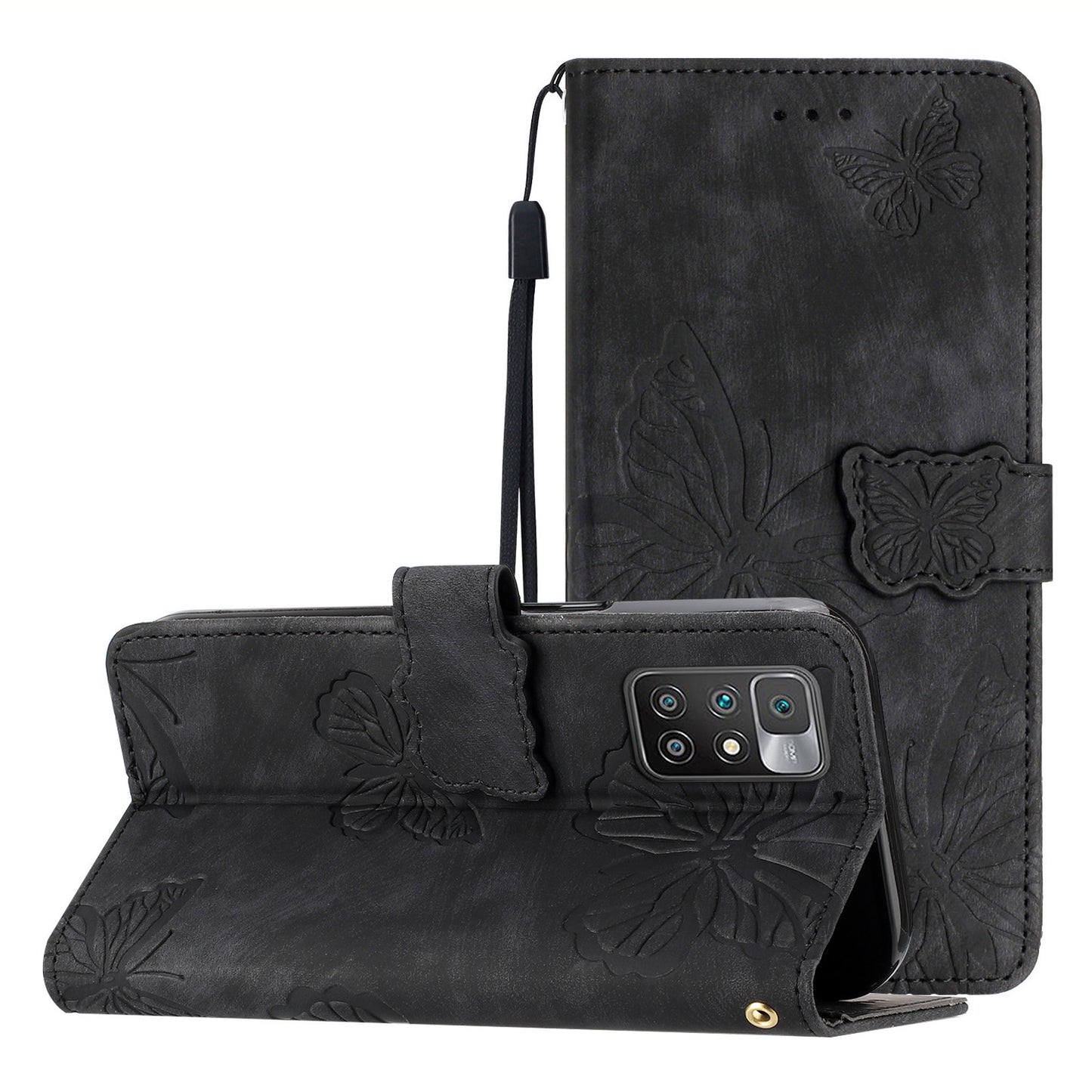 For Xiaomi Redmi Note 11 4G (MediaTek) / Redmi 10 2022 4G / Redmi 10 4G (2021) / Redmi 10 Prime Phone Case Leather Cover