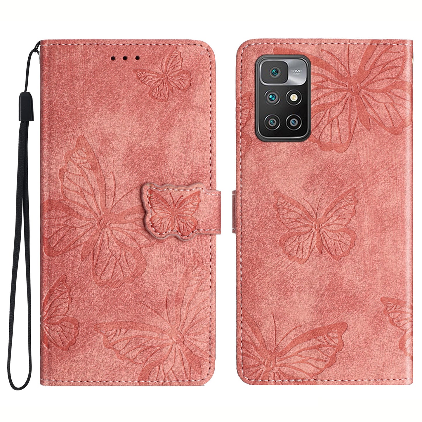 For Xiaomi Redmi Note 11 4G (MediaTek) / Redmi 10 2022 4G / Redmi 10 4G (2021) / Redmi 10 Prime Phone Case Leather Cover