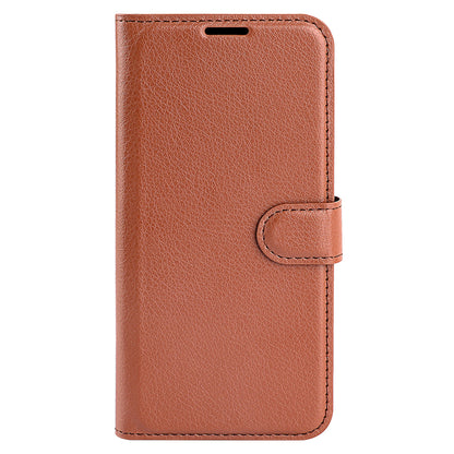 For Infinix Note 11 Wallet Function Litchi Texture Leather Shell Cover Phone Stand Case