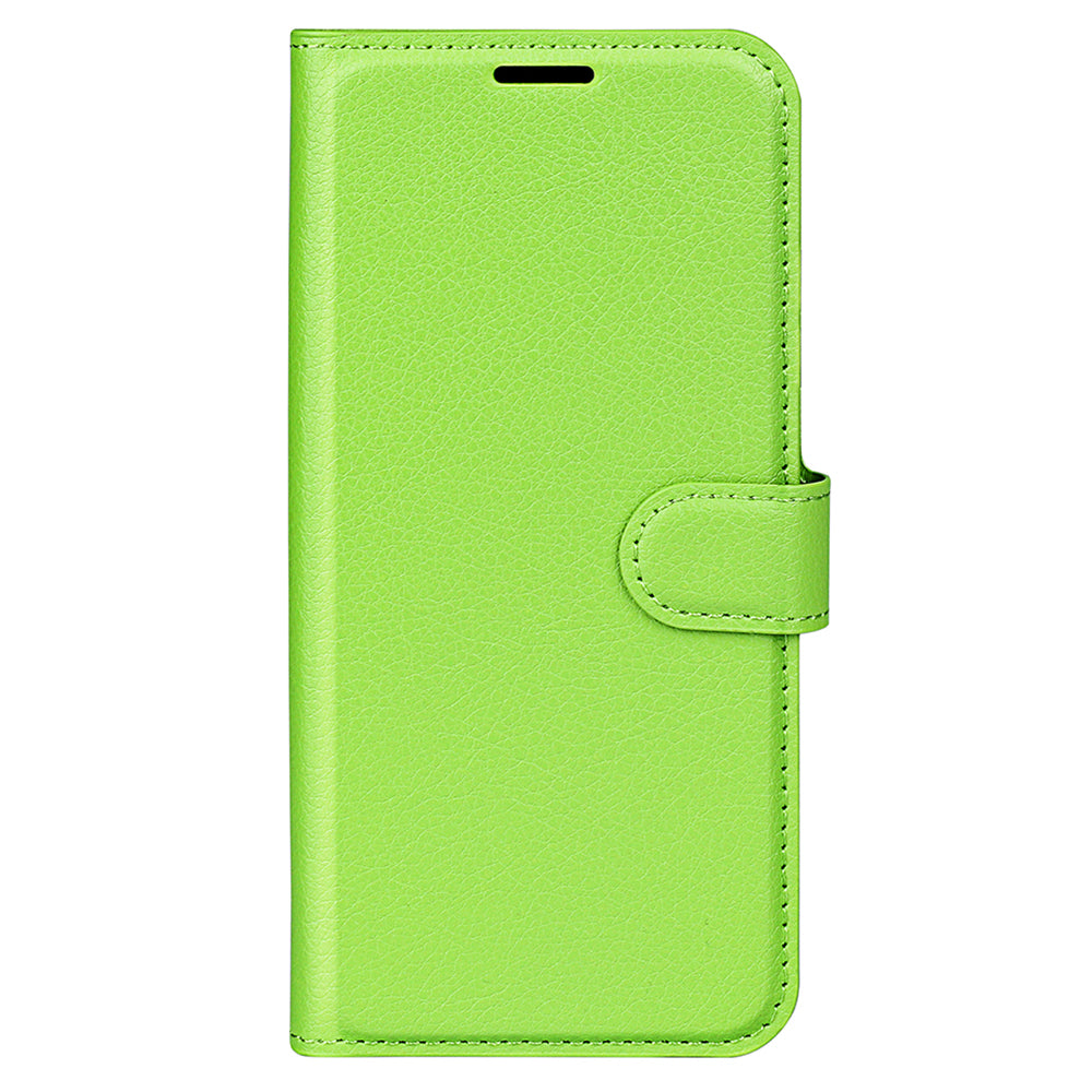 For Infinix Note 11 Wallet Function Litchi Texture Leather Shell Cover Phone Stand Case