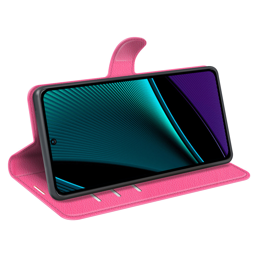 Phone Case for Infinix Note 11 Pro , Litchi Texture Wallet PU Leather Shell Stand Cover