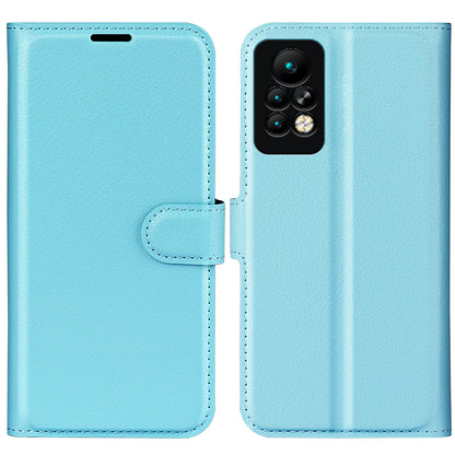 Phone Case for Infinix Note 11 Pro , Litchi Texture Wallet PU Leather Shell Stand Cover