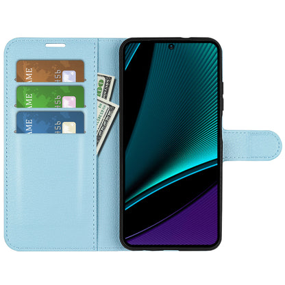 Phone Case for Infinix Note 11 Pro , Litchi Texture Wallet PU Leather Shell Stand Cover