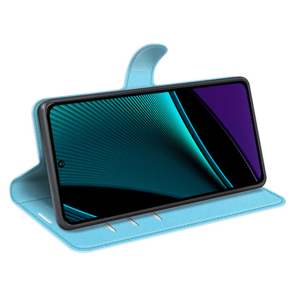 Phone Case for Infinix Note 11 Pro , Litchi Texture Wallet PU Leather Shell Stand Cover