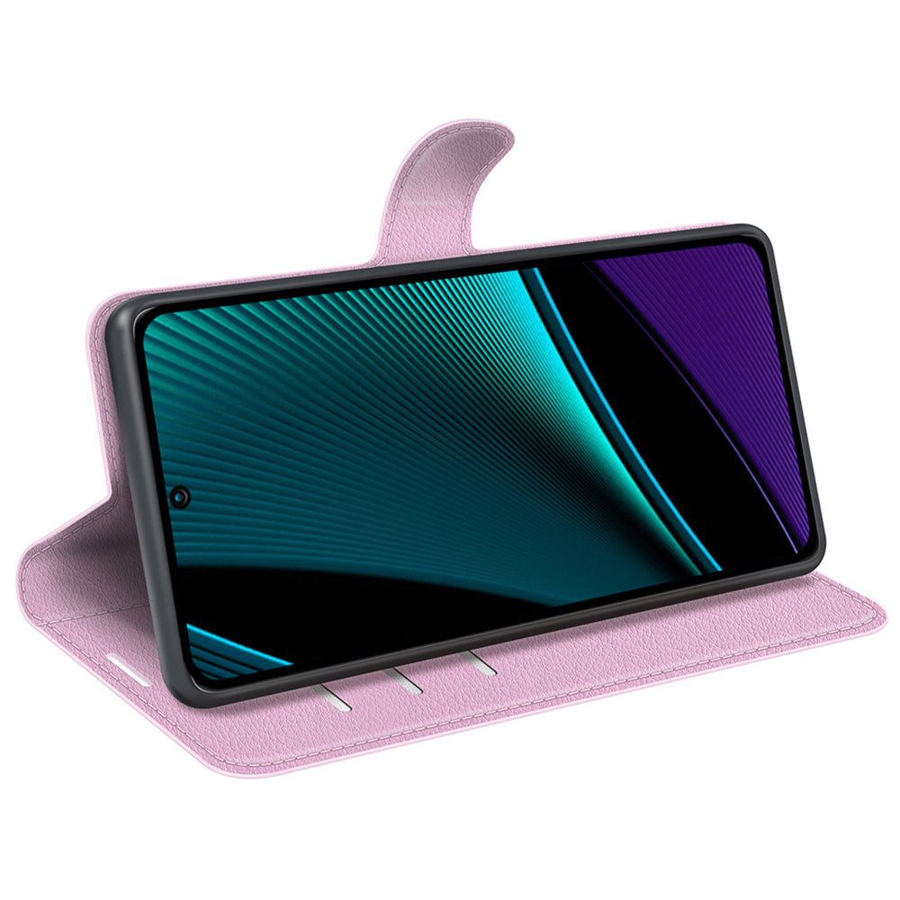 Phone Case for Infinix Note 11 Pro , Litchi Texture Wallet PU Leather Shell Stand Cover