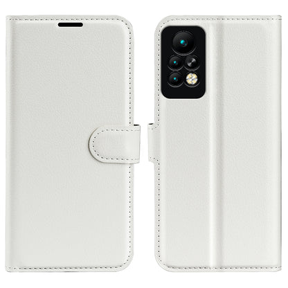 Phone Case for Infinix Note 11 Pro , Litchi Texture Wallet PU Leather Shell Stand Cover
