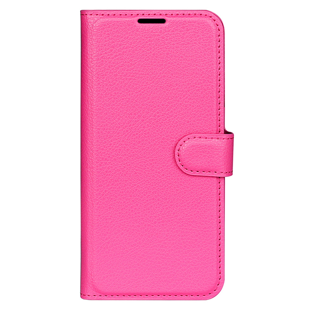 Stand Phone Case for Infinix Note 12 Pro 5G , Wallet Function Litchi Texture Leather Shell Cover