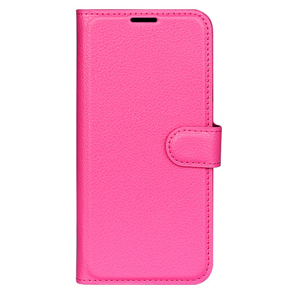Stand Phone Case for Infinix Note 12 Pro 5G , Wallet Function Litchi Texture Leather Shell Cover
