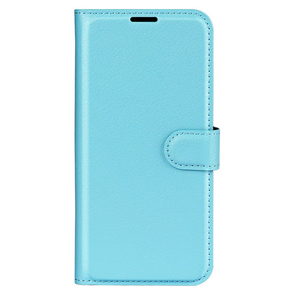 Stand Phone Case for Infinix Note 12 Pro 5G , Wallet Function Litchi Texture Leather Shell Cover