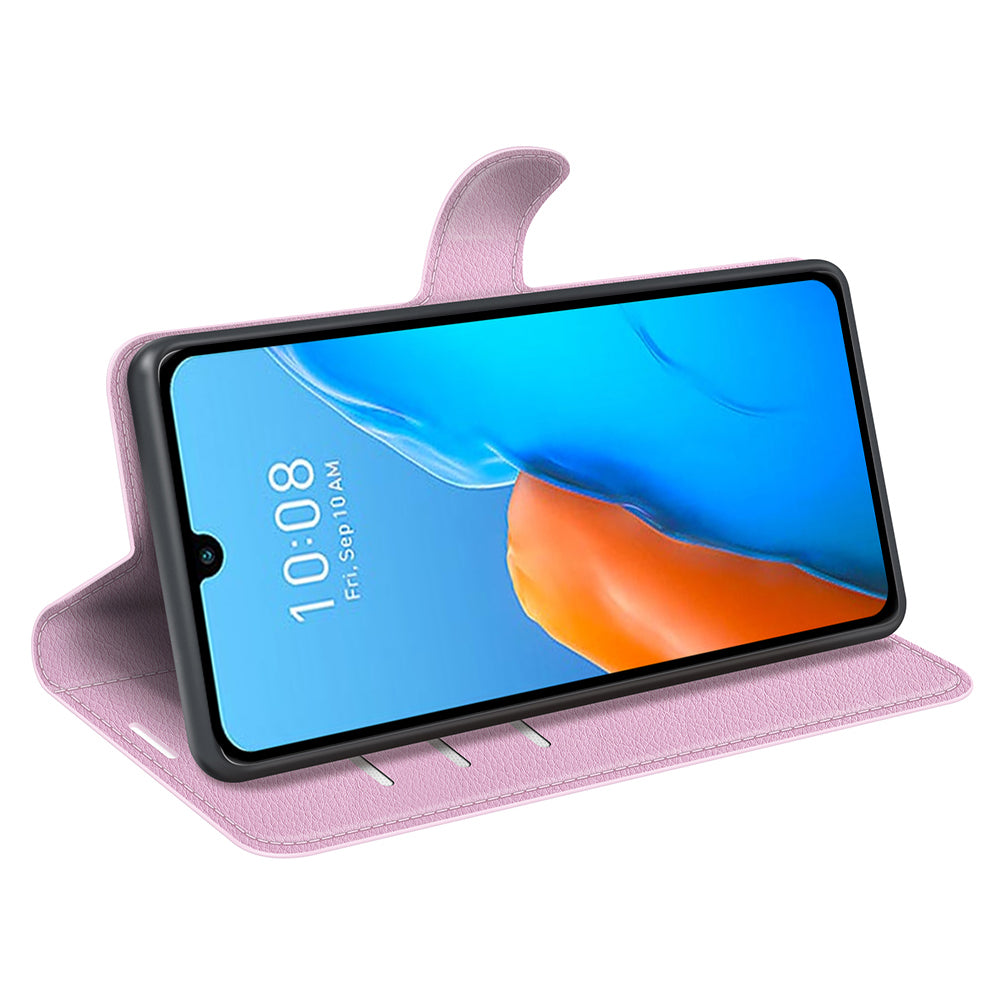 For Infinix Note 12 Pro 4G Anti-Fingerprint PU Leather Wallet Shell Flip Stand Litchi Texture Phone Case Cover