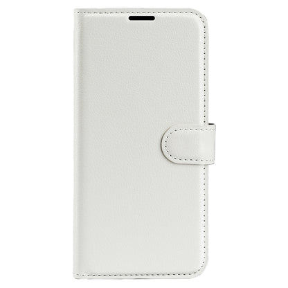 For Infinix Note 12 Pro 4G Anti-Fingerprint PU Leather Wallet Shell Flip Stand Litchi Texture Phone Case Cover