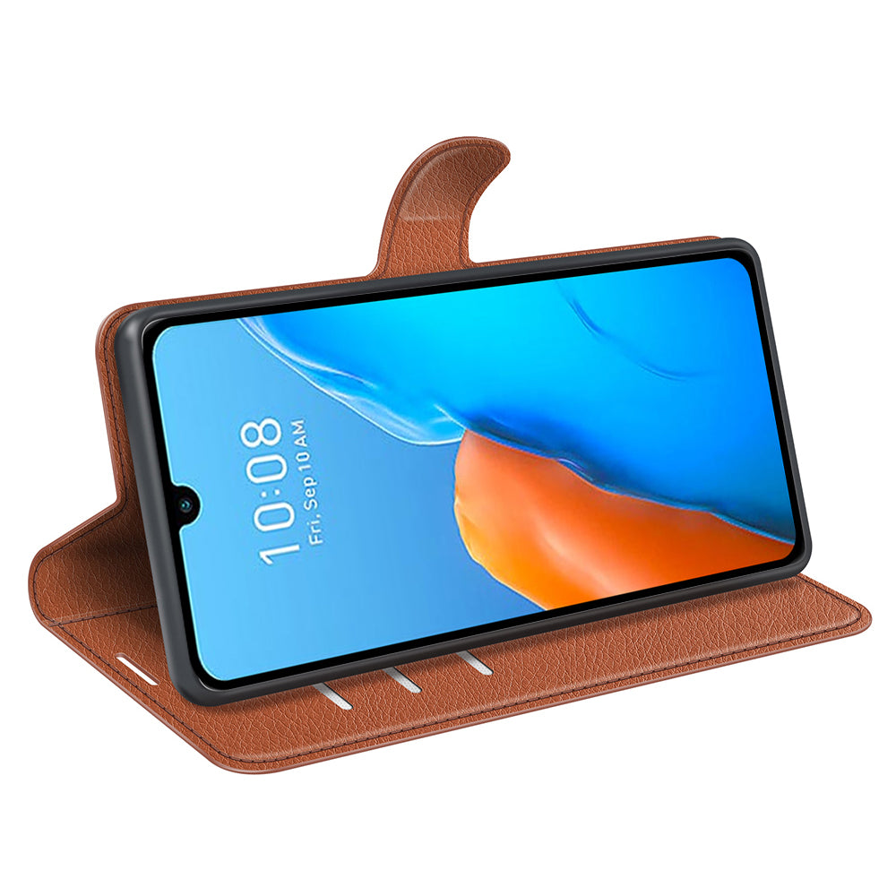 For Infinix Note 12 Pro 4G Anti-Fingerprint PU Leather Wallet Shell Flip Stand Litchi Texture Phone Case Cover
