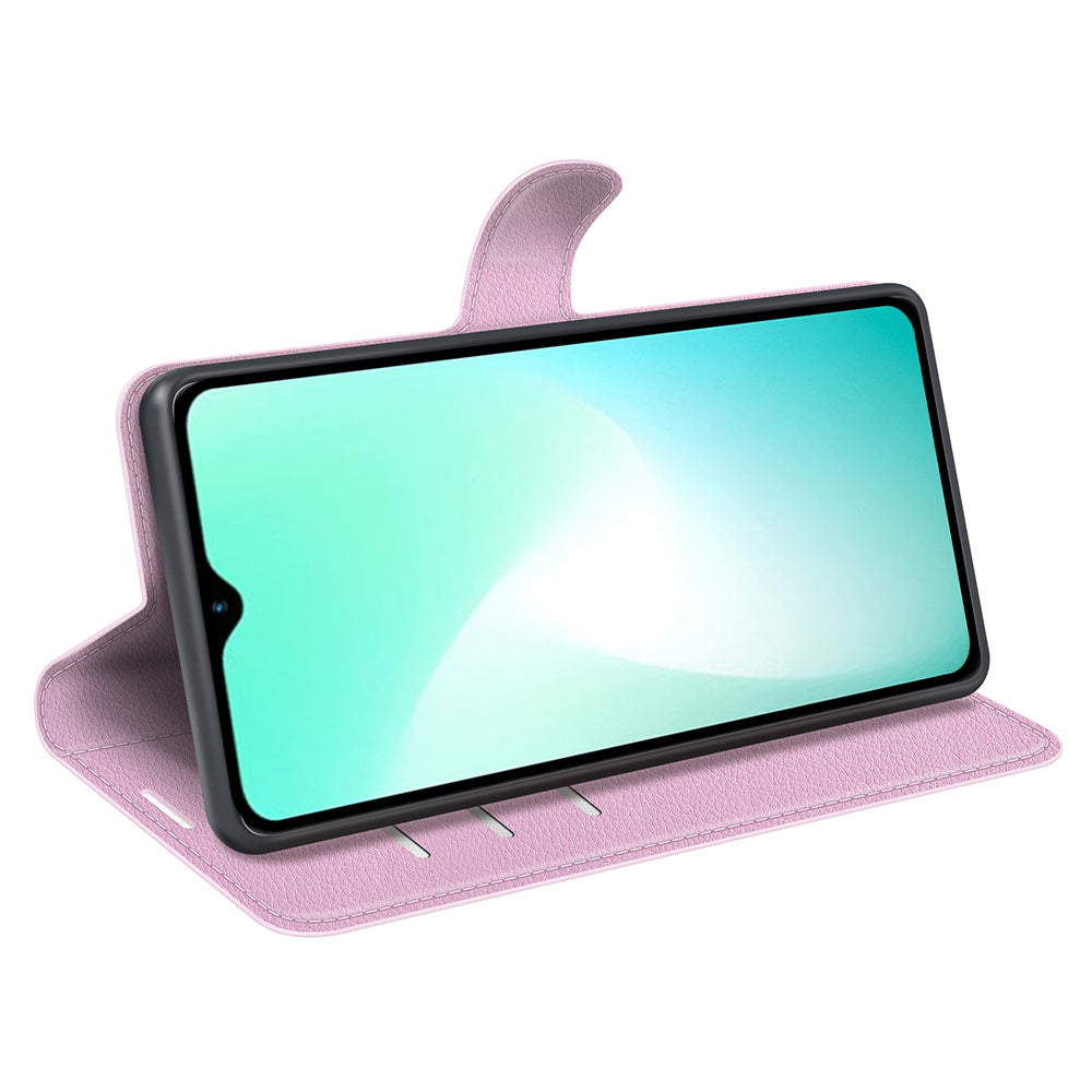 For Infinix Hot 11 Play Litchi Texture PU Leather Wallet Anti-drop Shell Flip Stand Phone Case