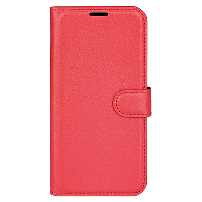 For Infinix Hot 11 Play Litchi Texture PU Leather Wallet Anti-drop Shell Flip Stand Phone Case