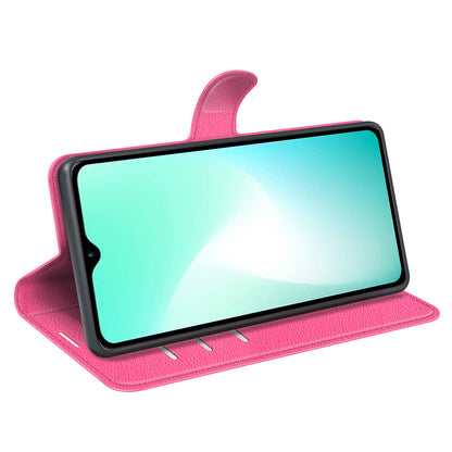 For Infinix Hot 11 Play Litchi Texture PU Leather Wallet Anti-drop Shell Flip Stand Phone Case