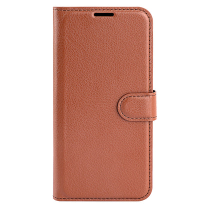 For Infinix Hot 11 Play Litchi Texture PU Leather Wallet Anti-drop Shell Flip Stand Phone Case