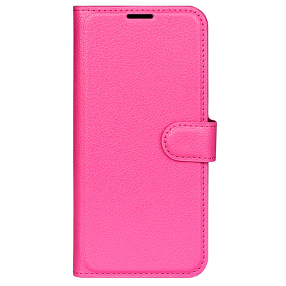 Phone Cover for Infinix Hot 11s , PU Leather Wallet Anti-drop Shell Flip Stand Litchi Texture Phone Case