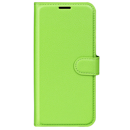 Phone Cover for Infinix Hot 11s , PU Leather Wallet Anti-drop Shell Flip Stand Litchi Texture Phone Case