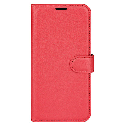 Phone Cover for Infinix Hot 11s , PU Leather Wallet Anti-drop Shell Flip Stand Litchi Texture Phone Case