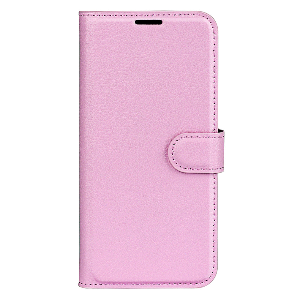 Phone Cover for Infinix Hot 11s , PU Leather Wallet Anti-drop Shell Flip Stand Litchi Texture Phone Case