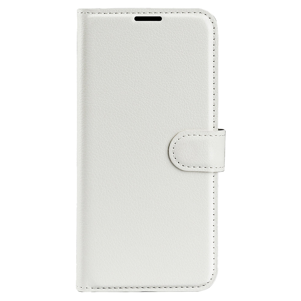 Phone Cover for Infinix Hot 11s , PU Leather Wallet Anti-drop Shell Flip Stand Litchi Texture Phone Case