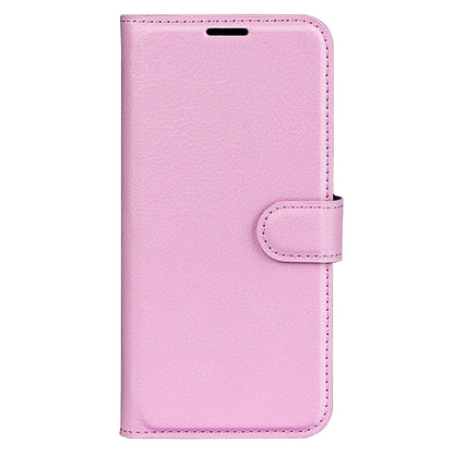 PU Leather Wallet Phone Case for Infinix Hot 11s NFC 4G Anti-Wear Shell Flip Stand Litchi Texture Phone Cover