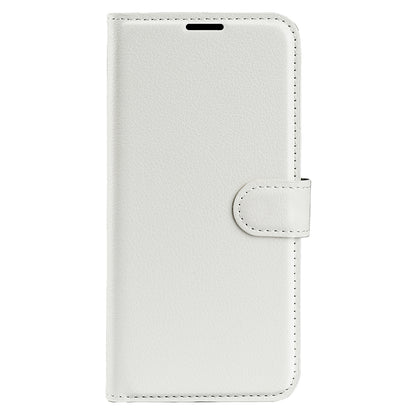 For Infinix Hot 20 5G Anti-Scratch Phone Shell Litchi Texture PU Leather Wallet Anti-Drop Flip Stand Phone Case