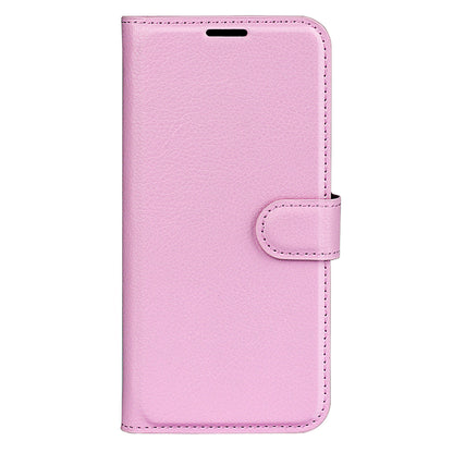 For Infinix Hot 20 5G Anti-Scratch Phone Shell Litchi Texture PU Leather Wallet Anti-Drop Flip Stand Phone Case