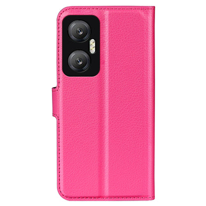 For Infinix Hot 20 5G Anti-Scratch Phone Shell Litchi Texture PU Leather Wallet Anti-Drop Flip Stand Phone Case