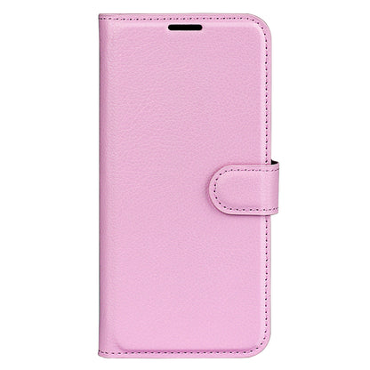 Cell Phone Case For Infinix Hot 20i 4G Litchi Texture Wallet Flip Stand PU Leather Phone Cover