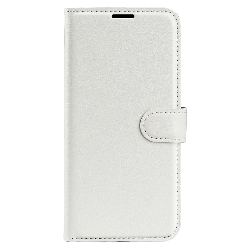 Cell Phone Case For Infinix Hot 20i 4G Litchi Texture Wallet Flip Stand PU Leather Phone Cover