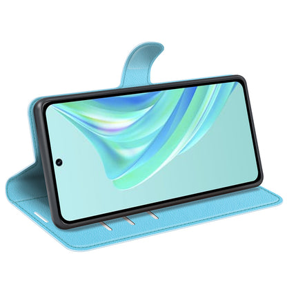 Cell Phone Case For Infinix Hot 20i 4G Litchi Texture Wallet Flip Stand PU Leather Phone Cover