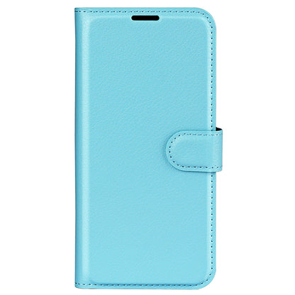Litchi Texture Phone Cover Wallet for Infinix Hot 12 Play 4G , Anti-drop Shell Flip Stand Phone Case